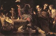 TOURNIER, Nicolas Denial of St Peter er china oil painting reproduction